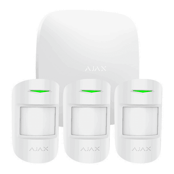 Ajax kit de alarma con 3 sensores