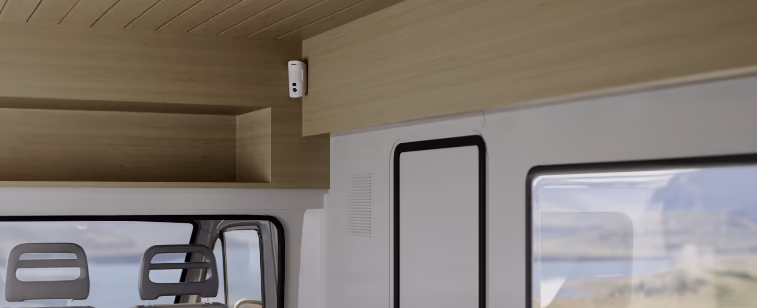 imagen de interior de una autocaravana