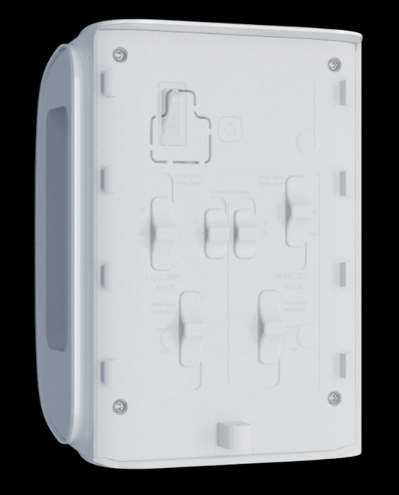 Configuración flexible de las zonas de detección