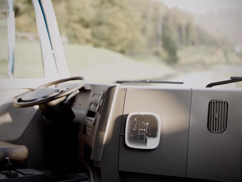 imagen de interior de un vehiculo comercial